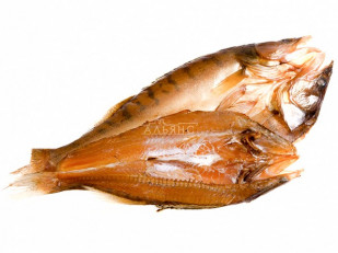 Шашлычок из горбуши холодного копчения: Судак (бабочка) холодного копчения