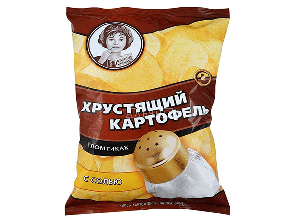 Картофельные чипсы "Девочка" 160 гр. в Переделкино