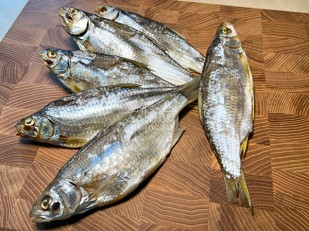 Бастони Снеки сыровяленые Кабаноси: Тарань вяленая (Азовская)