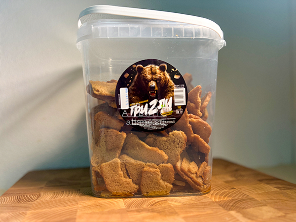 Ведро Ржаные гренки с чесноком в Переделкино