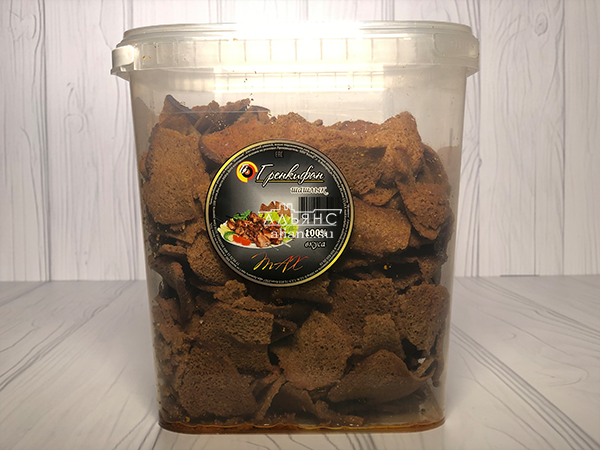 Ржаные гренки со вкусом шашлыка в Переделкино