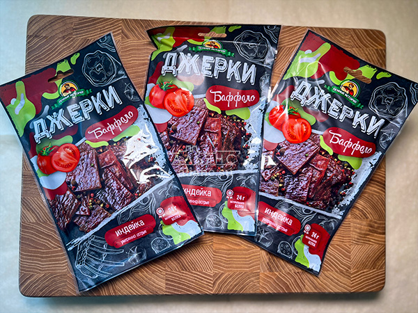 Джерки из индейки "Баффало" 45 гр. в Переделкино