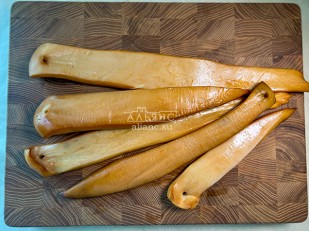 Картофель «Бруто» со вкусом васаби 70 гр.: Кальмар палочки х/к