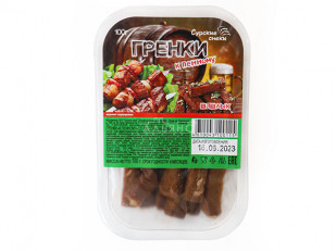 Мясо (АЛЬЯНС) вяленое курица в прянном томате (500гр): Сурские гренки Шашлык (100 гр)