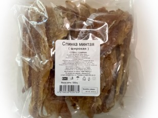 Серебристый полосатик: Минтай спинка широкая (МиЛара)