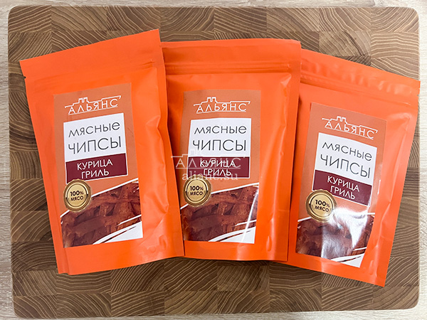 Мясо (АЛЬЯНС) вяленое курица "Гриль" 50 гр. в Переделкино