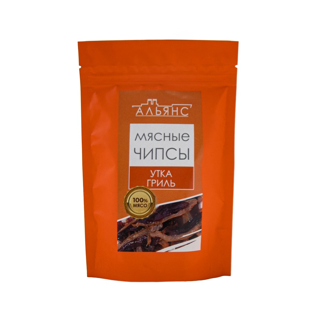 Мясо (АЛЬЯНС) вяленое утка гриль (50 гр) в Переделкино