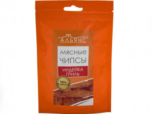 Чипсы из лаваша: Мясо (АЛЬЯНС) вяленое индейка 