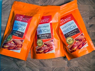 Рыба горячего копчения: Мясо (АЛЬЯНС) вяленое свинина 