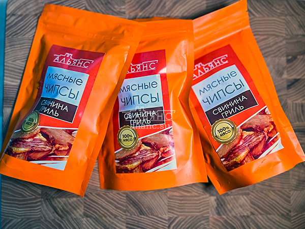 Мясо (АЛЬЯНС) вяленое свинина "Гриль" 50 гр. в Переделкино