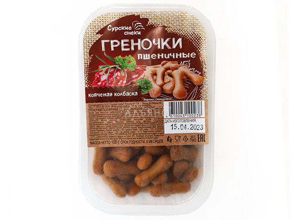 Сурские (ПШЕНИЧНЫЕ) Копченая колбаска (100 гр) в Переделкино