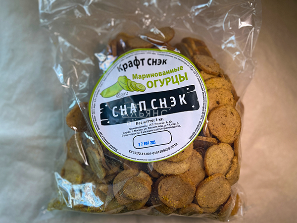 Снапсы ПШЕНИЧНЫЕ "Маринованные огурцы" в Переделкино