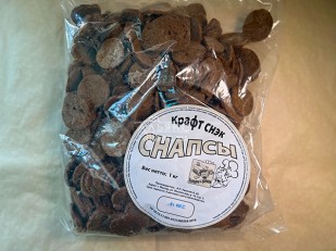 Корюшка х/к (крупная): СНАПСЫ гренки со вкусом холодец и хрен