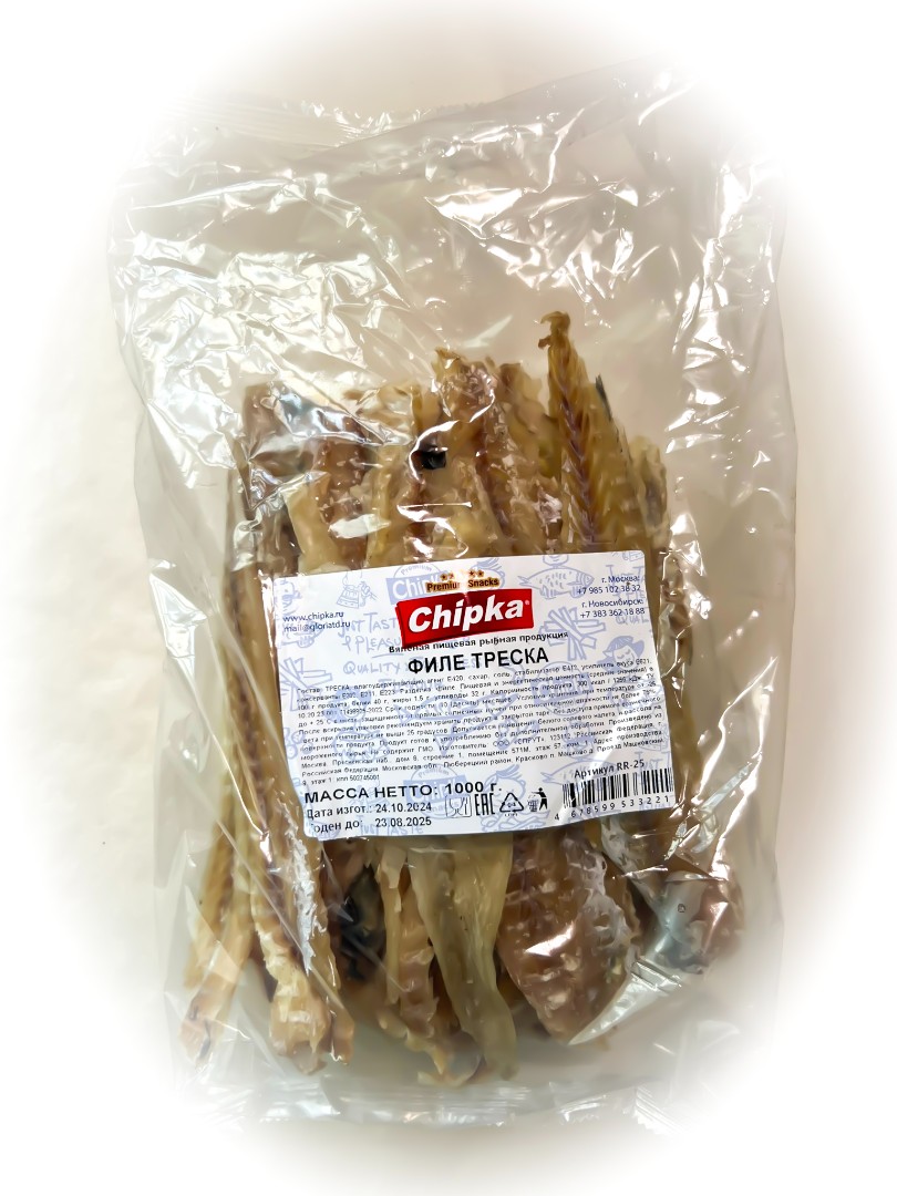 Треска филе (Chipka) 1кг в Переделкино