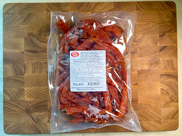 Продукт из мяса птиц "КАРПАЧЧО с АДЖИКОЙ" с/к "ООО БАЛТИКА" (Калининградская обл.) в Переделкино