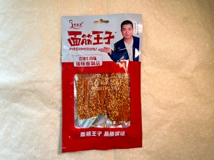 Мучные полоски ОРАНЖЕВЫЕ со вкусом говядины 76 гр: Мучные полоски КРАСНЫЕ со вкусом пряной говядины 76 гр