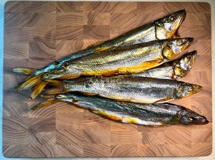 Рыба холодного копчения: Корюшка Х/К ГОСТ (крупная)