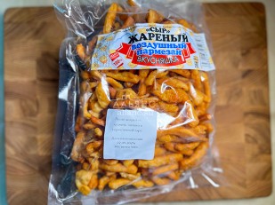 Чипсы из лаваша: Жареный сыр 