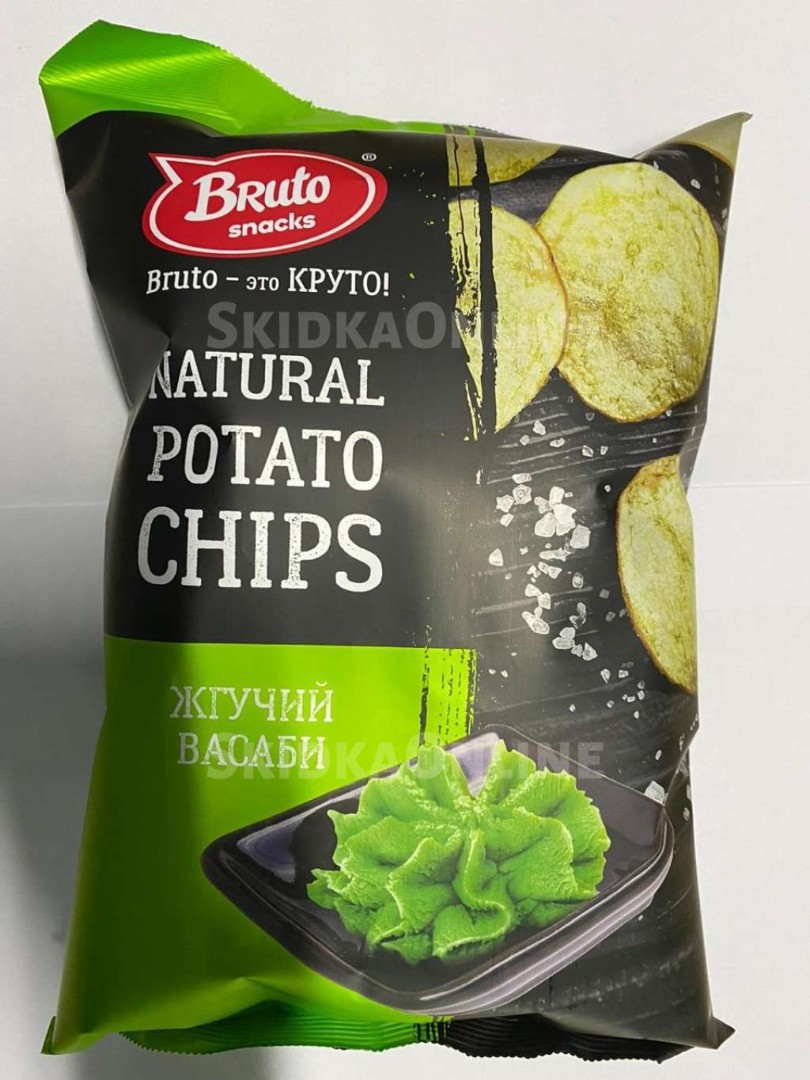 Картофель «Бруто» со вкусом васаби 130 гр. в Переделкино